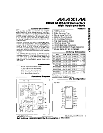 DataSheet MAX164 pdf